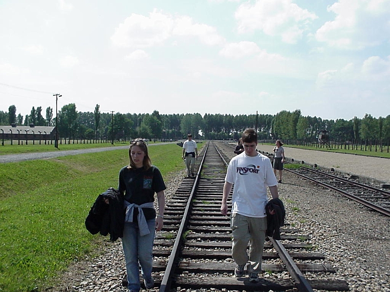 Erica Morgan And John At Auchwitz.jpg